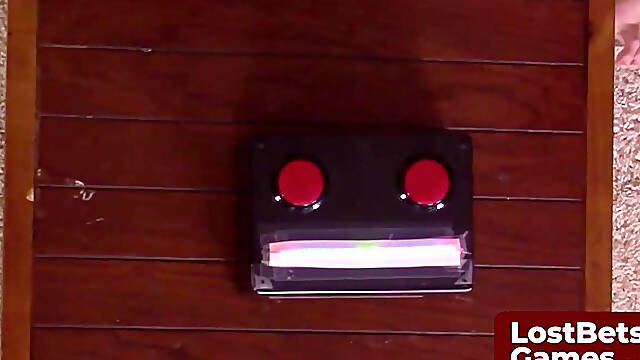 The Strip Freeze game loser is generously coated in honey