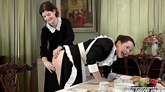 Spanking Sarah Gregory Alora The Naughty Maid
