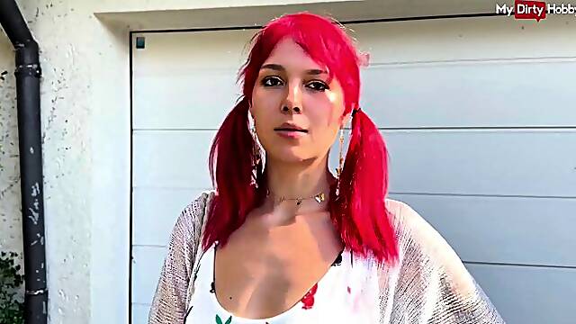 German Redhead Quickie