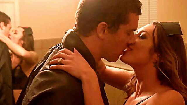 Dirty Nurse Piper Enjoys A Treat On Her Own