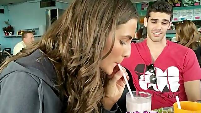 Dive into blonde brunette allure with a thrilling mature lesbian date