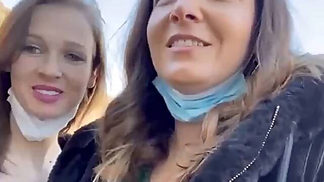 On se gode dans le teleski comme des chiennes