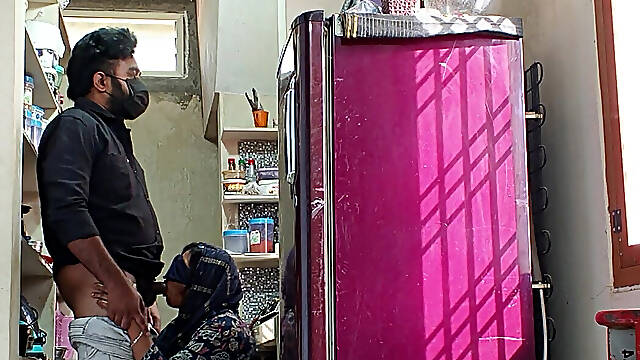 Desi Girl in Kichen